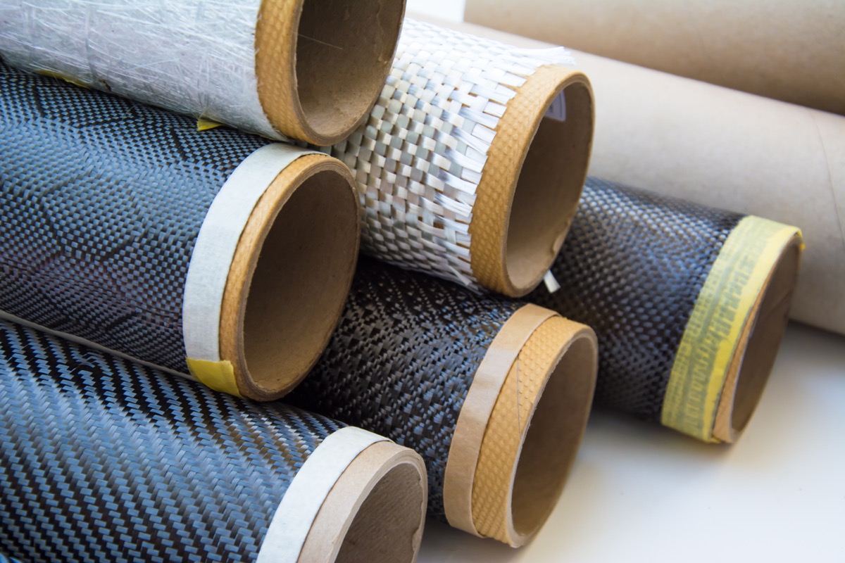 Composite reinforcement materials representing Composites West
